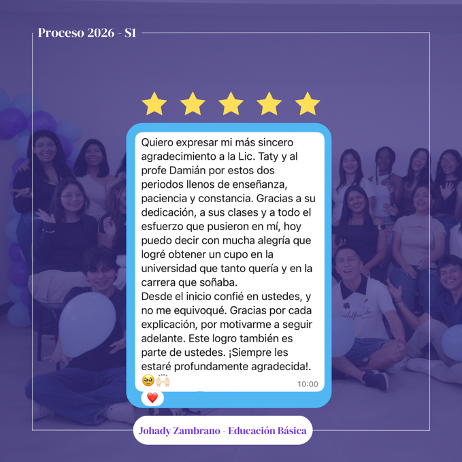 Testimonio de Johady Zambrano
